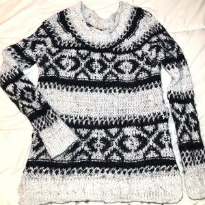 Free People Slouchy Knit Pullover Sweater